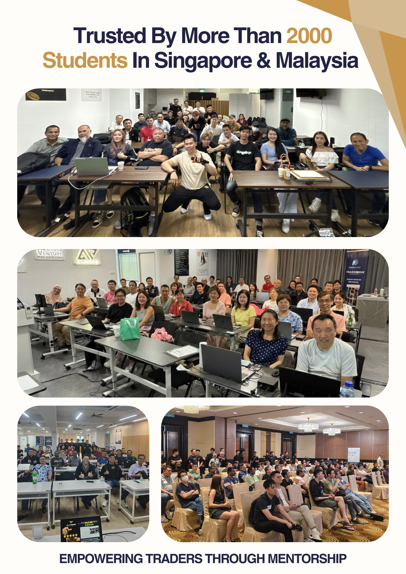 Algo Venture event room and learning environment